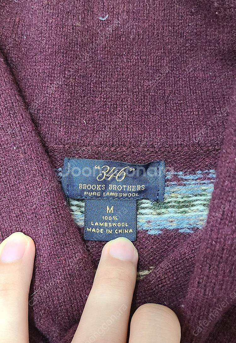 브룩스 브라더스 (BROOKS BROTHERS) 램스울...--2