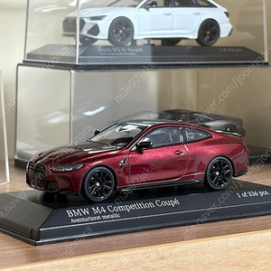 미니챔프 1:43 BMW M4 (G82) 컴피티션 레드 다이캐스트 모형자동차