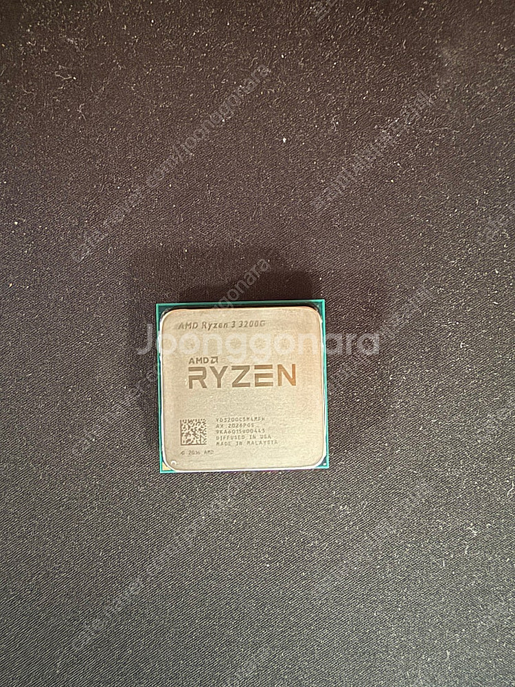 AMD 라이젠3 3200G 팝니다--1