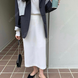 레이지샵 롱스커트 네이비 m