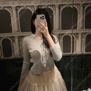이부베 더요니아 샤스커트 숏 베이지 새상품