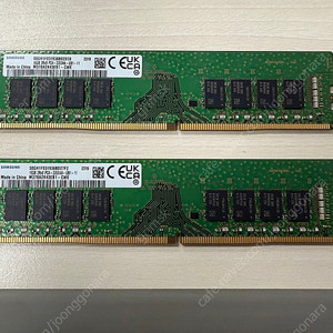 [50%할인] 삼성 DDR4 램 32G (2x16G) 3200MHz 25600