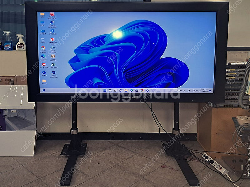 대형 TV 모니터, 삼성 LCD패널 75인치, 컴버스테...--0