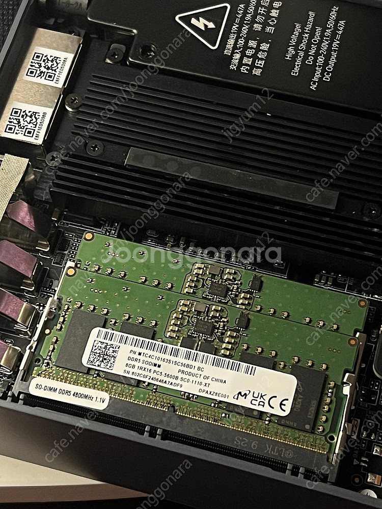 EQR6 7735hs + 16GB 램 미니PC--4
