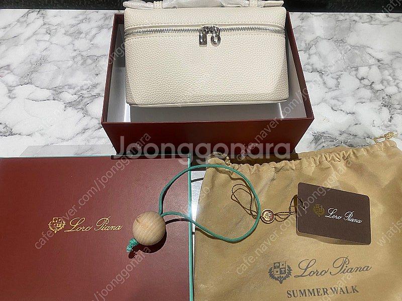 로로피아나 엑스트라포켓19 화이트 l19--0