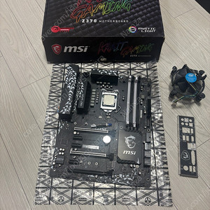 고장난 msi z370 krait gaming 운포