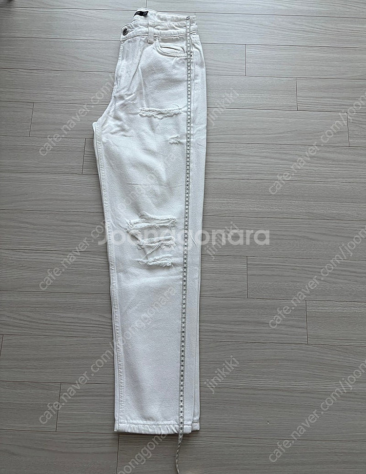 새상급 Bershka 버쉬카 디스트로이드 데님 청바지--6