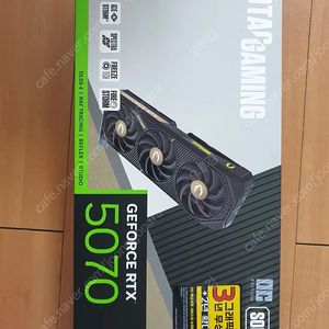 조텍 ZOTAC RTX 5070 SOLID OC D7 12gb 미개봉