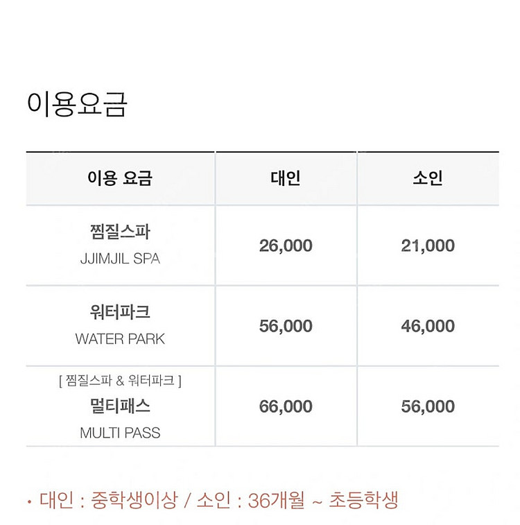 아쿠아필드 하남 멀티패스(워터파크+찜질) 대인 즉시발송--1
