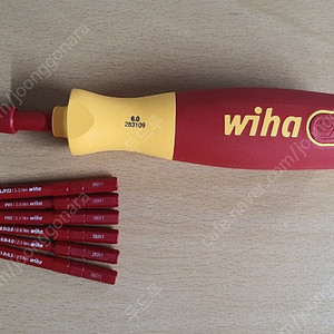 Wiha electric 이하 리프트업 전기 절연 VDE 슬림 드라이버세트 38613 판매합니다