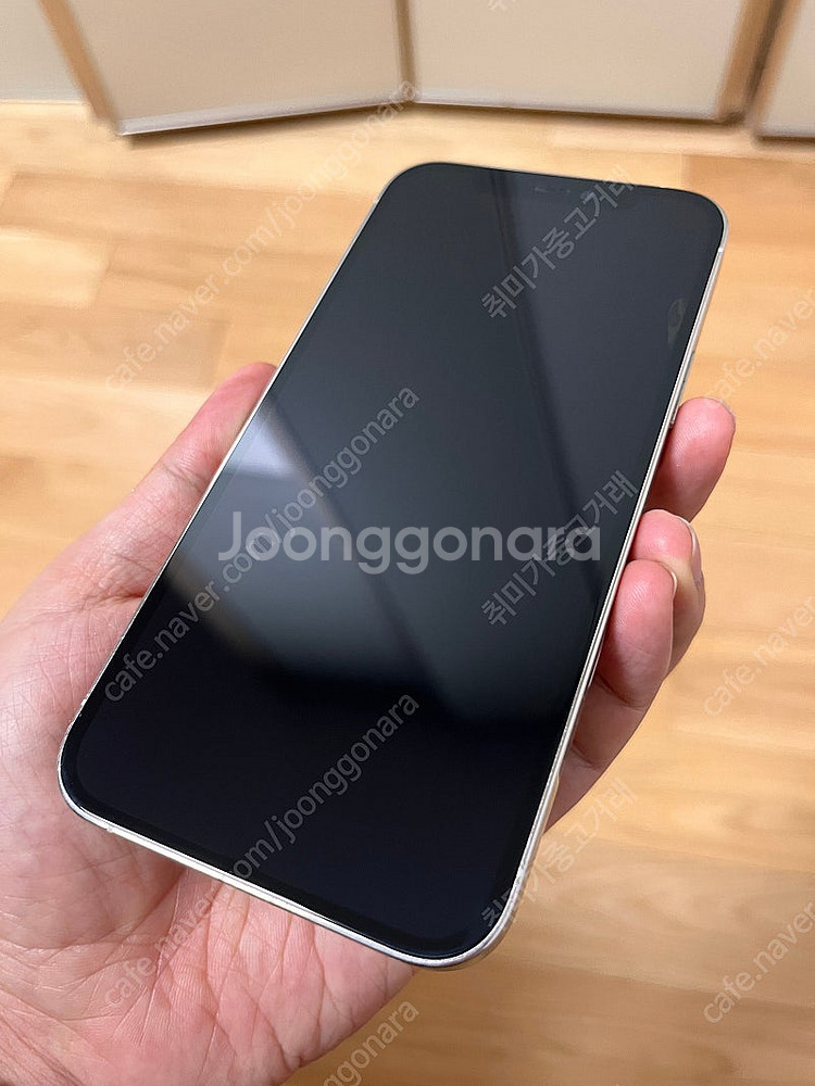 아이폰12프로 512GB 실버 팝니다 (카메라무음,하자...--2