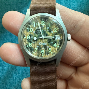 (이번주까지) 해밀턴 카키필드 호피 36mm 쿼츠 판매합니다