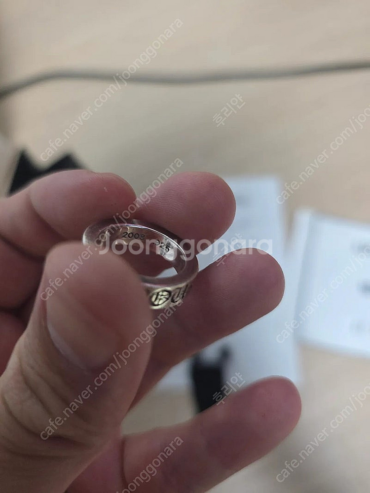 [us7] 크롬하츠 퍽유링 6mm--3