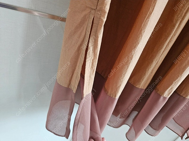 새상품급) 잇미샤 바스락 아노락 자수 롱 원피스 판매합니다 이미지