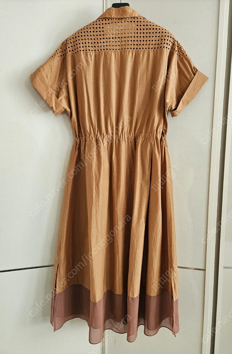 새상품급) 잇미샤 바스락 아노락 자수 롱 원피스 판매합니다 이미지