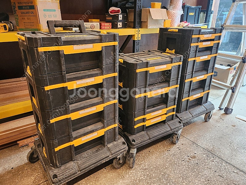 디월트 티스텍 공구함 서랍, 돌리, 캐리어--0