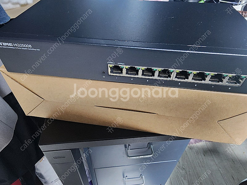 아이피타임 2.5기가허브 HG25008 팝니다--1