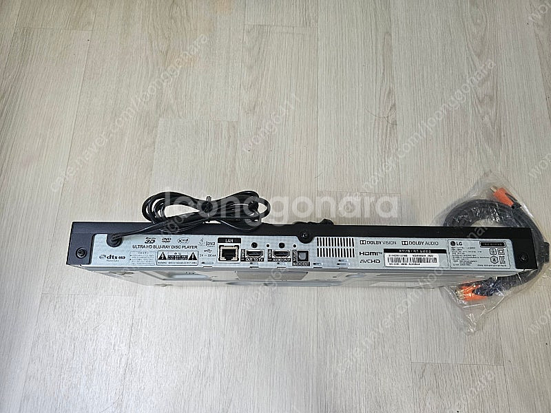 LG UBK90 블루레이 플레이어 2022년제조--6