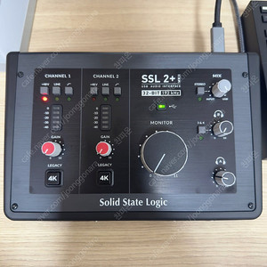 오디오 인터페이스 ssl2+ mk2 3일 사용한 제품