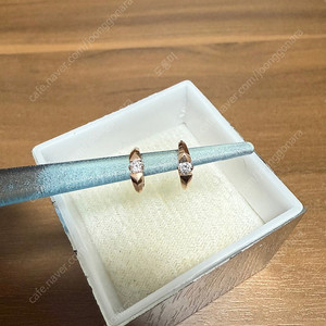 14k 로즈골드 링 귀걸이