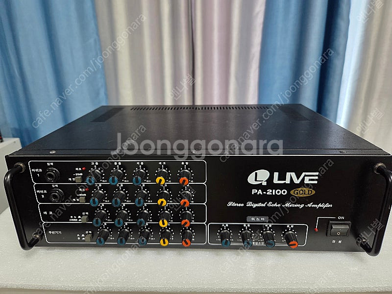 노래방 앰프 Live pa-2100--0