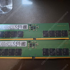 삼성 ddr5 5600 16g 2개판매합니다
