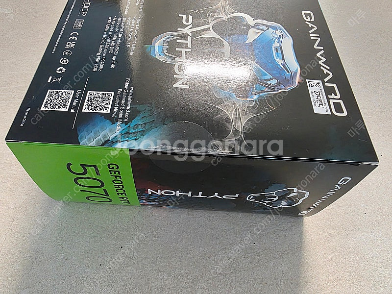 게인워드 RTX 5070 파이썬 그래픽카드 미개봉--3