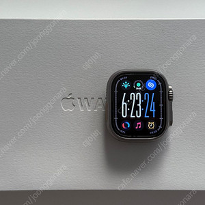 애플워치 울트라 49mm 티타늄 셀룰러 S급 효율 90% 풀박스 + 스트랩 46만