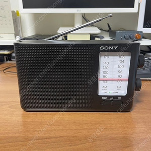 소니 클래식 아날로그 DSP 라디오 icf-19