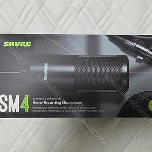 슈어 SHURE SM4 콘덴서마이크 팝니다.