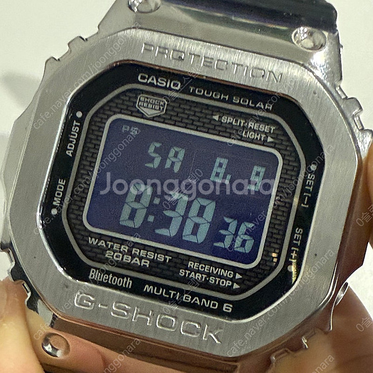 지샥 GShock GMW-B5000 반메탈 택포--0