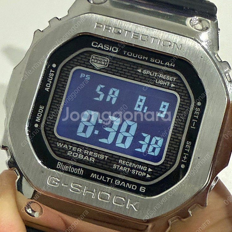 지샥 GShock GMW-B5000 반메탈 택포--1