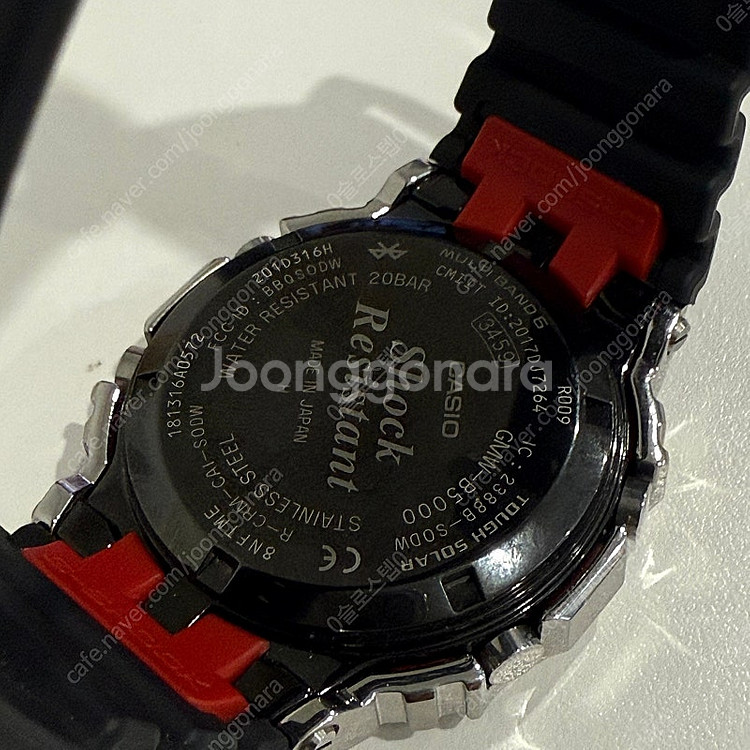 지샥 GShock GMW-B5000 반메탈 택포--3