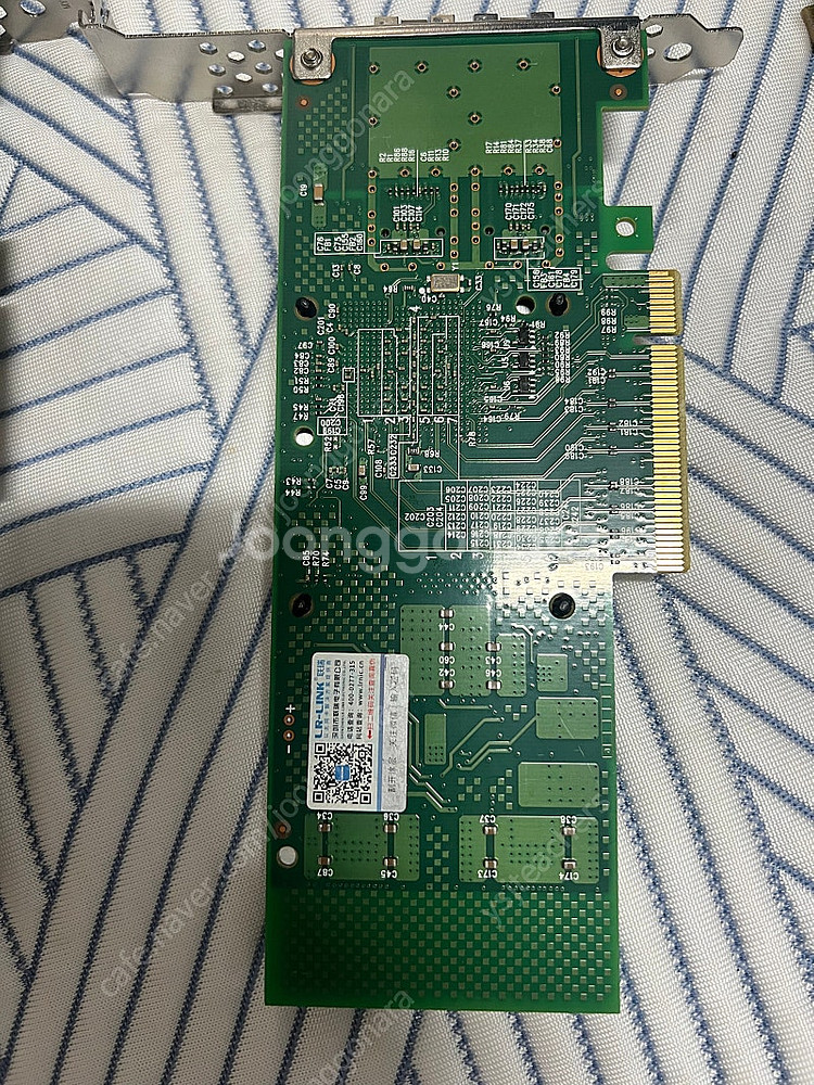 10g sfp 듀얼 랜카드 3개 지빅 6개 포함--1