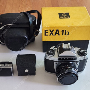 이하게 익사 EXA 1b / 칼자이스 예나 테사 50mm f2.8 (M42 마운트)