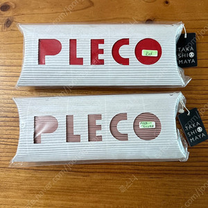 플레코 PLECO 플리츠 에코백 새상품