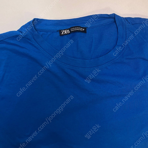 자라 파랑 티셔츠 흠뻑쇼