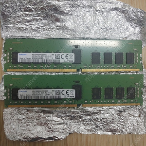 삼성 ddr4 2933y 16gb 서버용 램 2개 판매합니다.