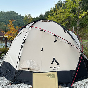 노르텐트 걈8 PC 베이지 (Nortent Gamme 8 PC) + 그라운드시트 + 레인커버 (폭삭인하)