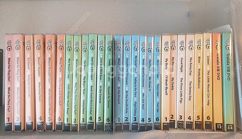 엄마표영어 튼튼영어 잉글리C 1~4단계 CD DVD--3