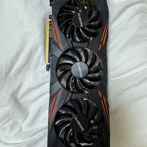 그래픽카드 기가바이트 gtx 1070ti 팔아요!