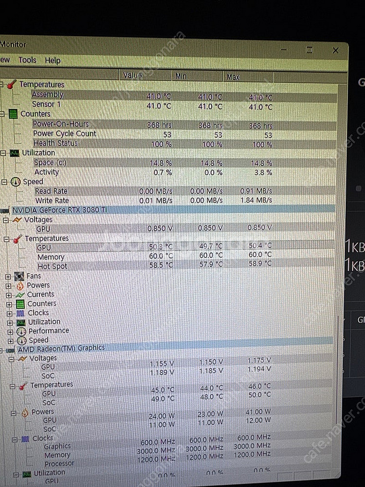 기가바이트 rtx3080ti 게이밍 oc 그래픽카드--2