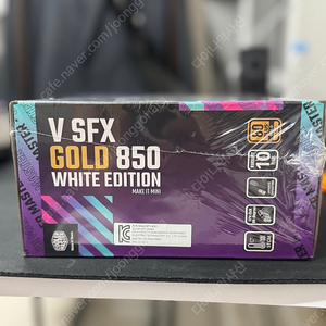쿨러마스터 V SFX 850w 풀모듈러 새상품 atx3.1/pcie5.0 파워서플라이 미개봉