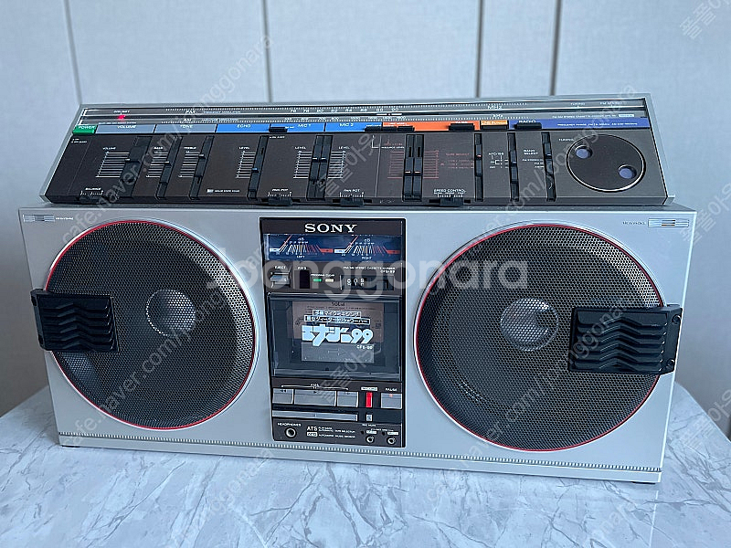 소니 SONY CFS-99 붐박스 오디오 카세트테이프--1