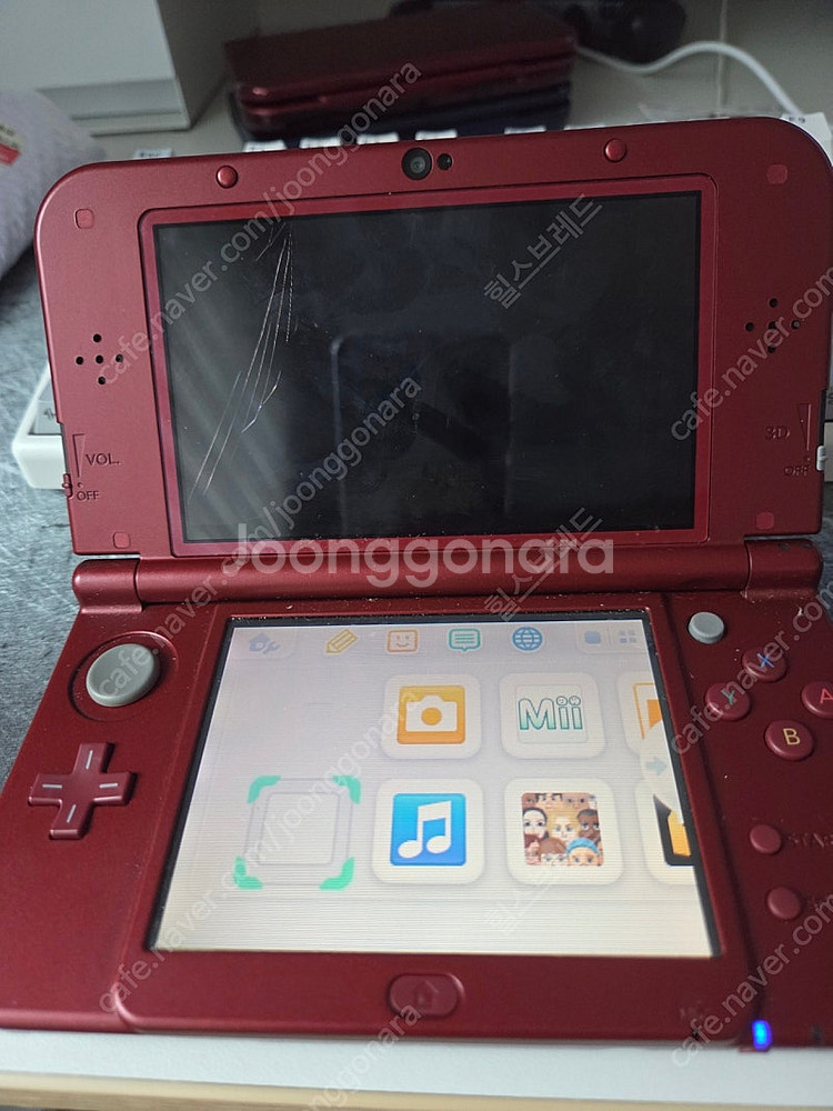 닌텐도 new 3ds xl 액정파손--0