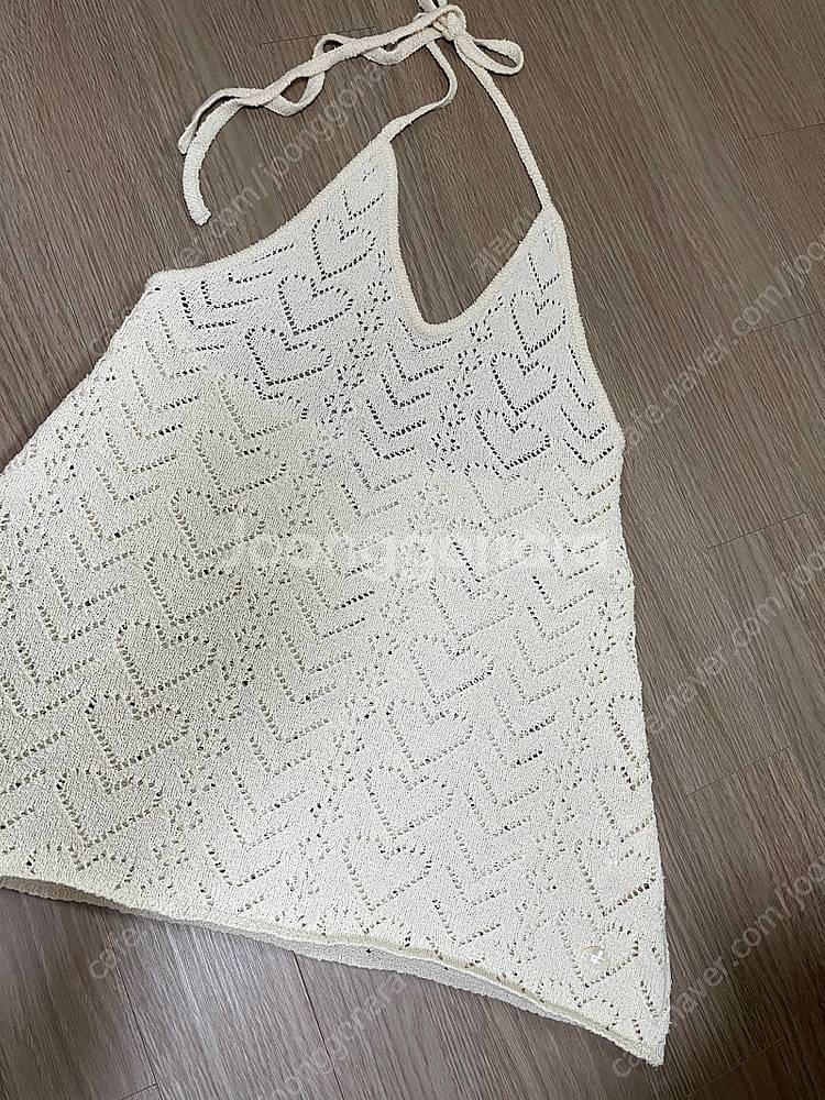 썸웨어버터 Heart skashi knit dress--3