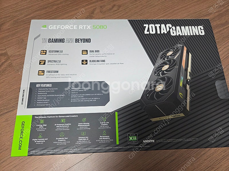 조텍 RTX5080 SOLID OC 그래픽카드 판매 -...--2