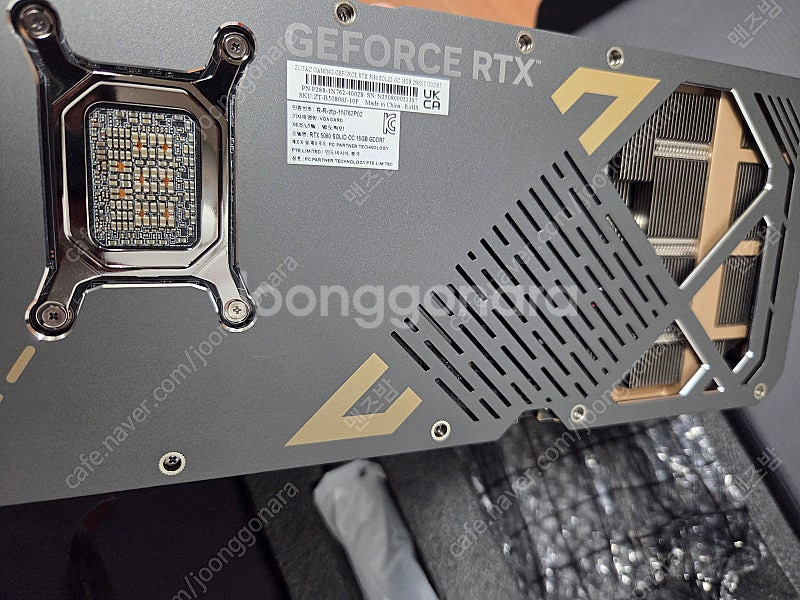 조텍 RTX5080 SOLID OC 그래픽카드 판매 -...--5