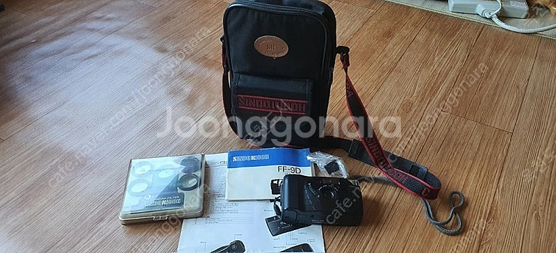 필름카메라 신도리코 ff-9d (상태 좋고 풀셋, 정상작동)--0