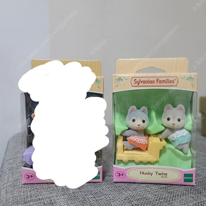 실바니안 허스키 아기 쌍둥이